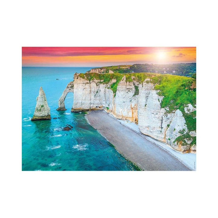 Les falaises d'Etretat (Puzzle 1000 pcs) CASSE-TÊTE - 1000 morceaux