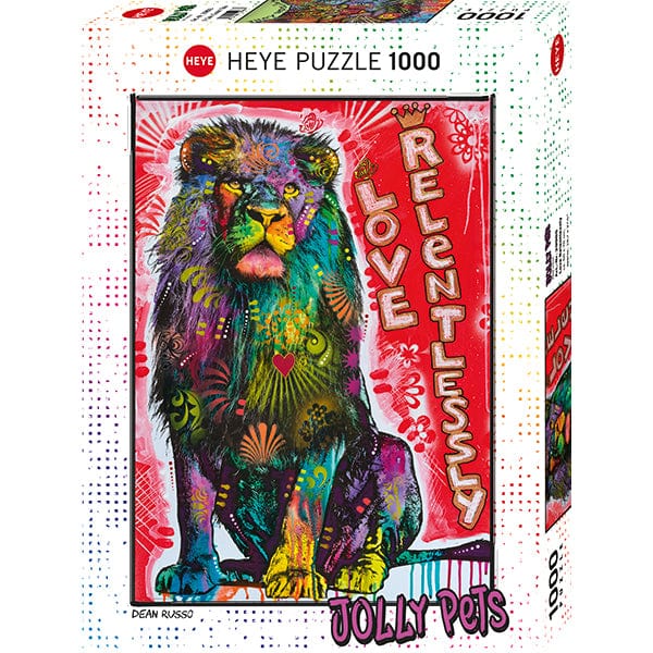 Love relentlessly, Jolly Pets (Puzzle 1000 pcs) CASSE-TÊTE - 1000 morceaux
