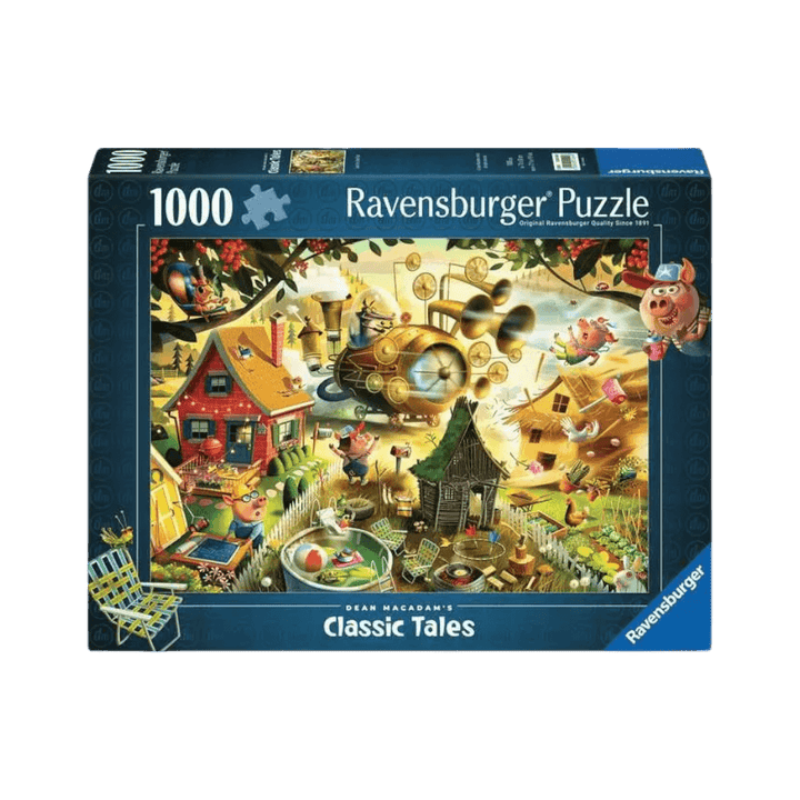 MacAdam: Look Out Little Pigs (Puzzle 1000 pcs) CASSE-TÊTE - 1000 morceaux