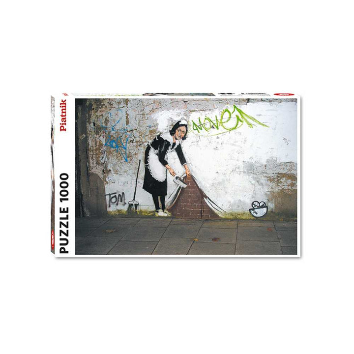 Maid, Banksy (Puzzle 1000 pcs) CASSE-TÊTE - 1000 morceaux