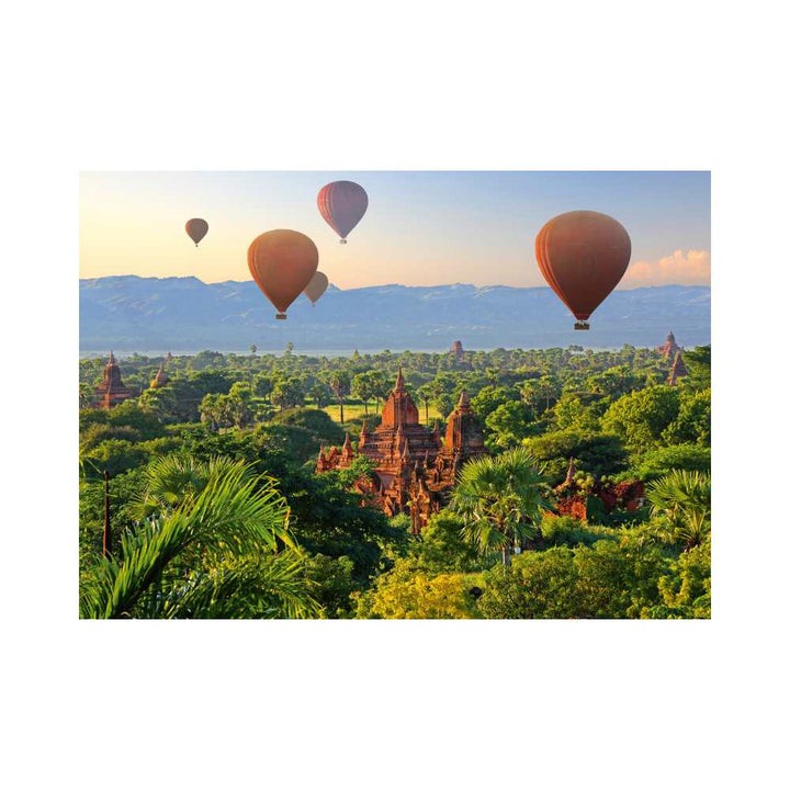 Montgolfières, Mandalay, Myanmar (1000 pcs) CASSE-TÊTE - 1000 morceaux