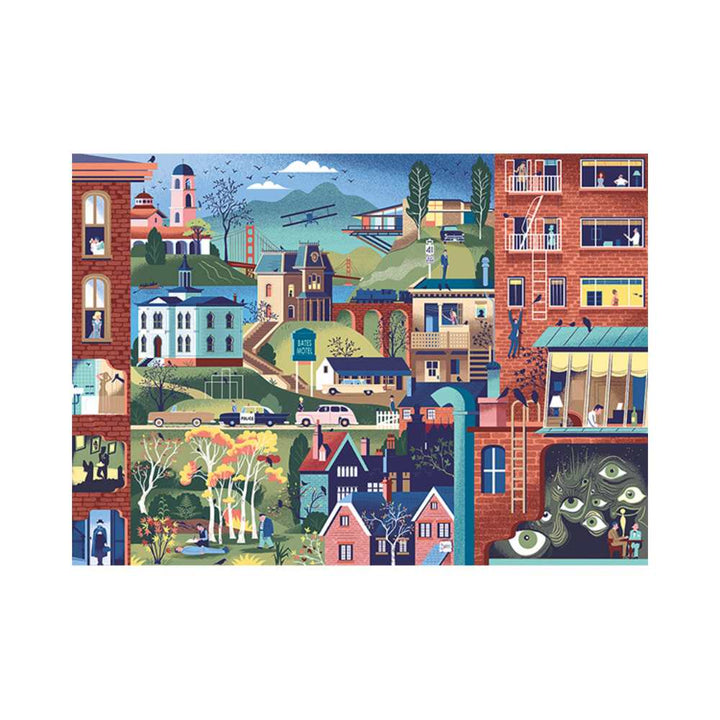 Movie Masters, Hitchcock Films (Puzzle 1000 pcs) CASSE-TÊTE - 1000 morceaux