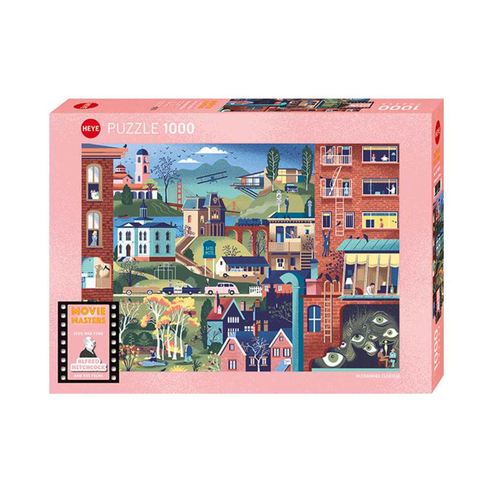 Movie Masters, Hitchcock Films (Puzzle 1000 pcs) CASSE-TÊTE - 1000 morceaux