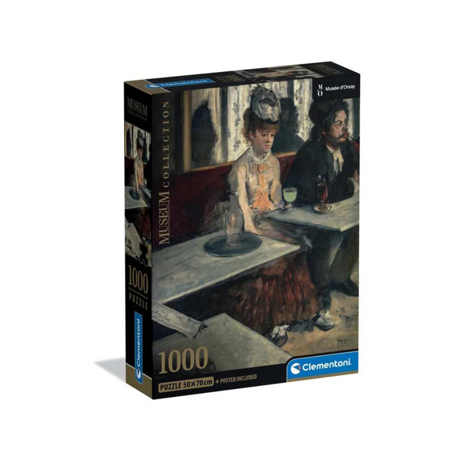 Museum - Degas : Dans un café (1000 pcs) CASSE-TÊTE - 1000 morceaux