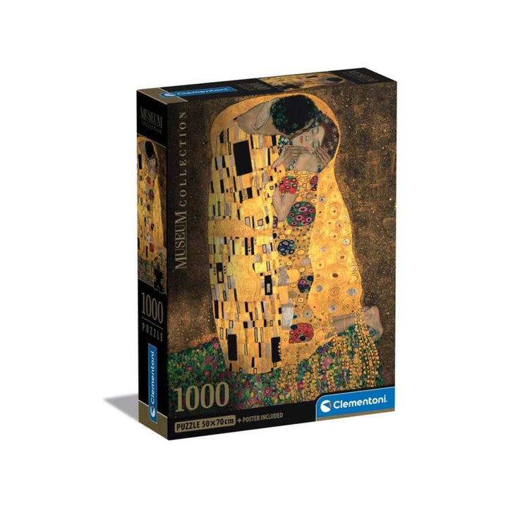 Museum - Klimt : Le baiser (1000 pcs) CASSE-TÊTE - 1000 morceaux