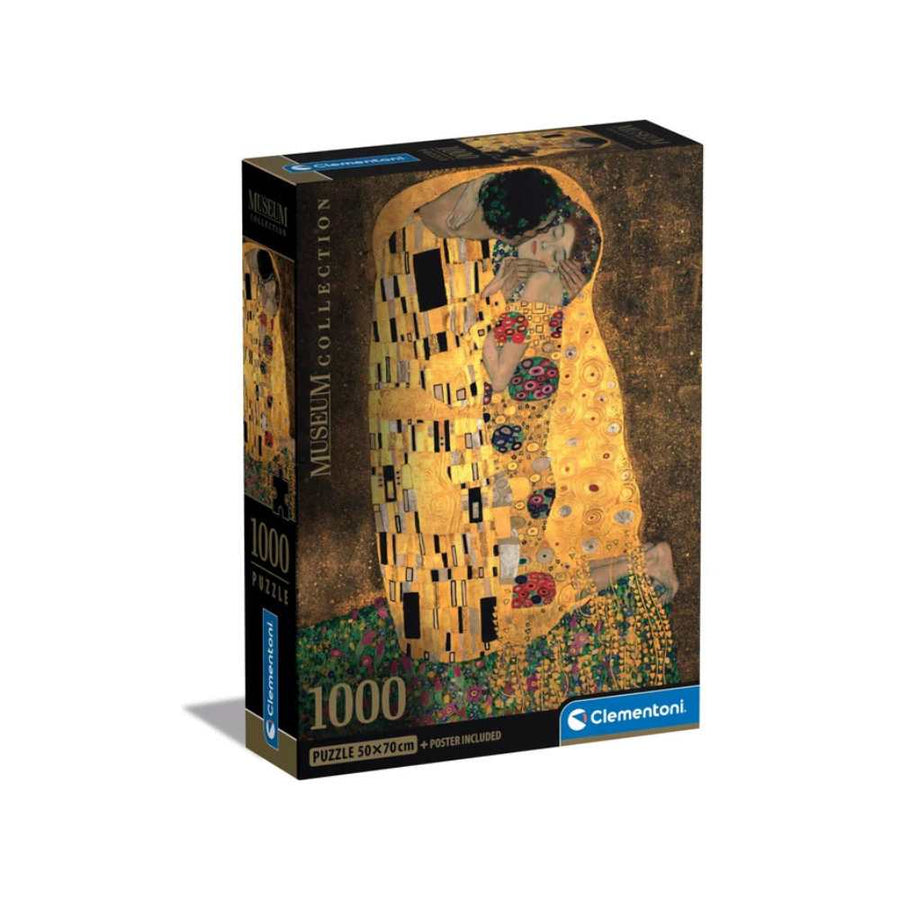 Museum - Klimt : Le baiser (1000 pcs) CASSE-TÊTE - 1000 morceaux