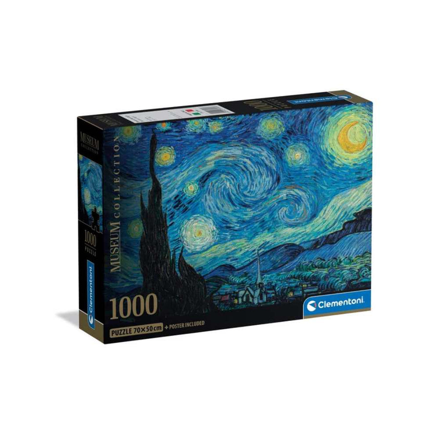 Museum - La nuit étoilée - Van Gogh (1000 pcs) CASSE-TÊTE - 1000 morceaux