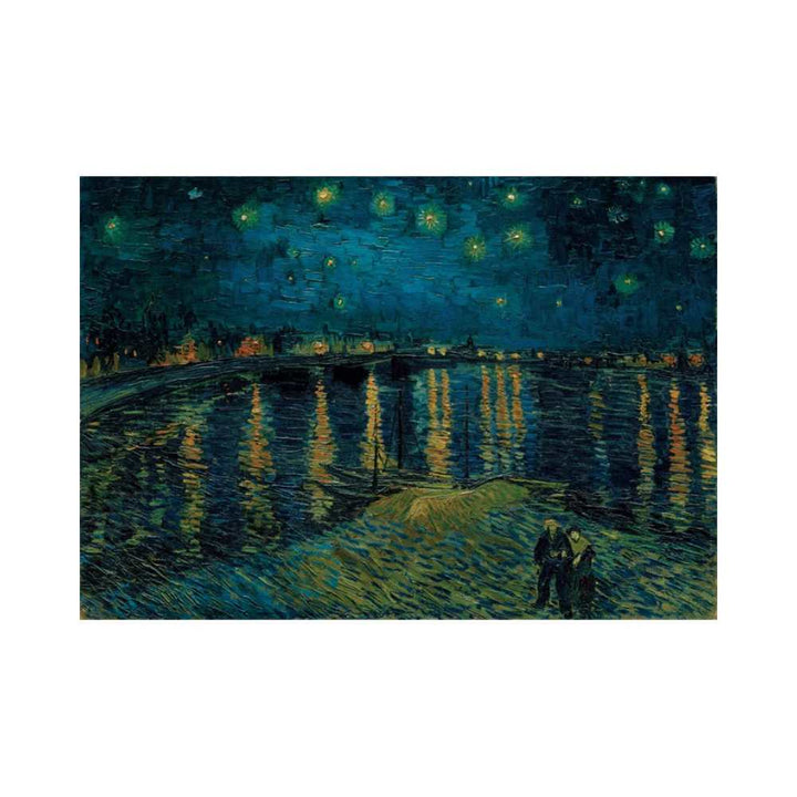 Museum - Van Gogh : La nuit étoilée sur le Rhône (1000 pcs) CASSE-TÊTE - 1000 morceaux