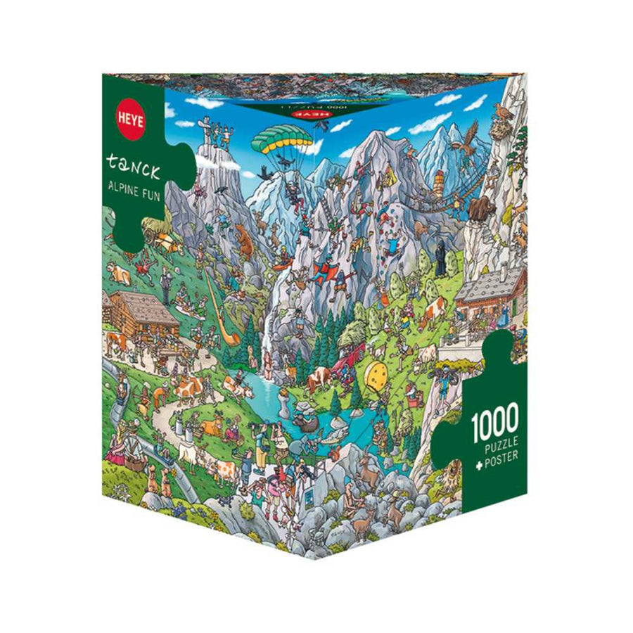 Puzzle 1000: Alpine Fun, Tanck CASSE-TÊTE - 1000 morceaux