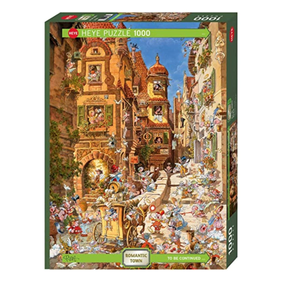 Puzzle 1000: By Day, Romantic Town CASSE-TÊTE - 1000 morceaux