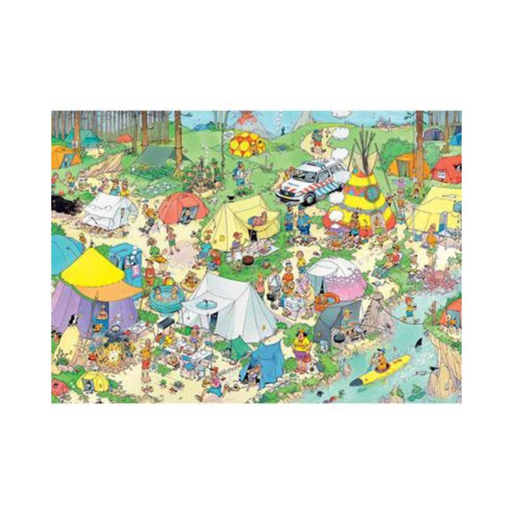 Puzzle 1000: Camping nature, JvH CASSE-TÊTE - 1000 morceaux