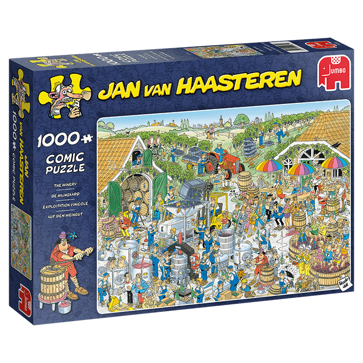 Puzzle 1000: Exploitation vinicole, JvH CASSE-TÊTE - 1000 morceaux