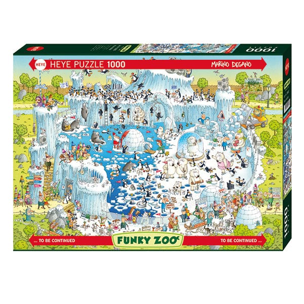 Puzzle 1000: Funky Zoo, Polar Habitat CASSE-TÊTE - 1000 morceaux