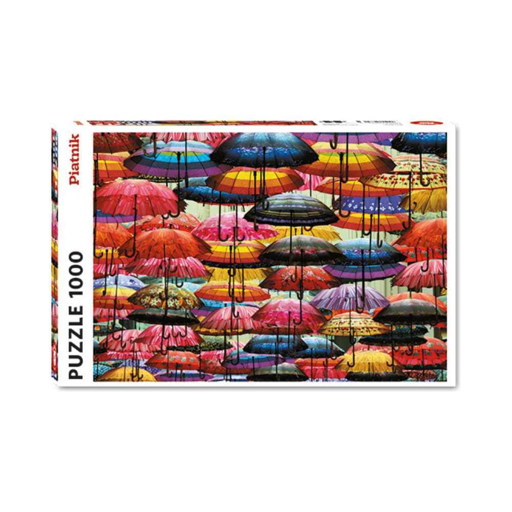 Puzzle 1000: Parapluies festifs CASSE-TÊTE - 1000 morceaux