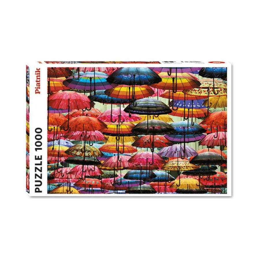 Puzzle 1000: Parapluies festifs CASSE-TÊTE - 1000 morceaux