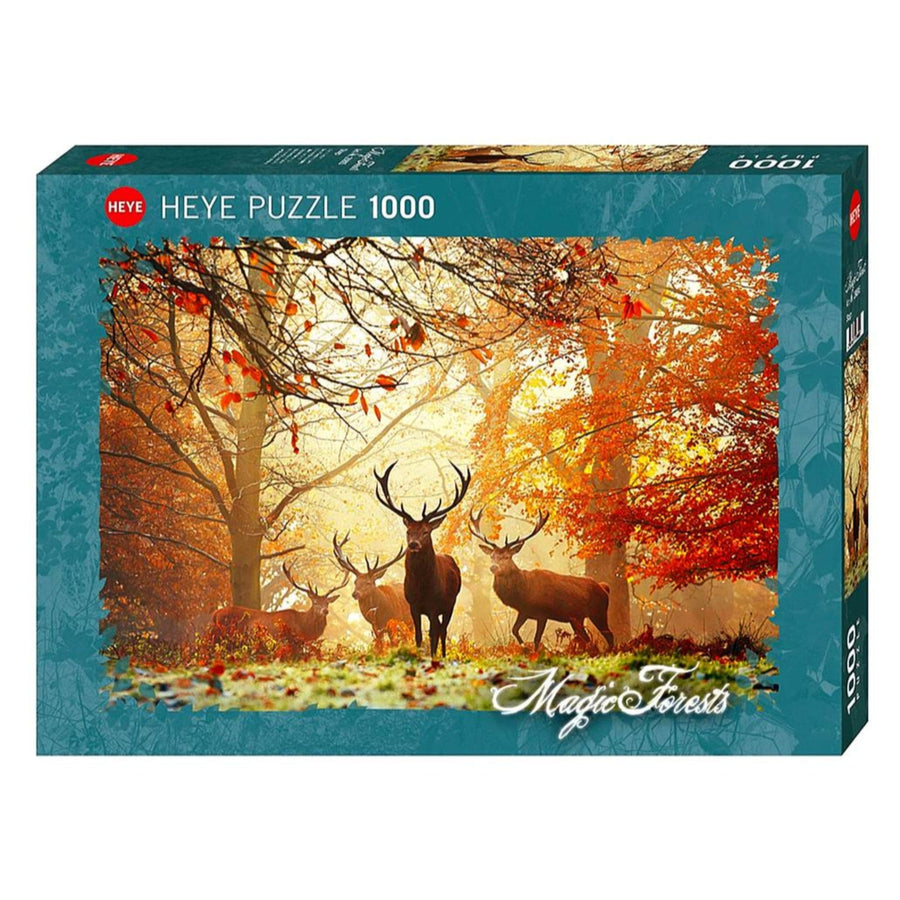 Puzzle 1000: Stags, Magic Forest CASSE-TÊTE - 1000 morceaux