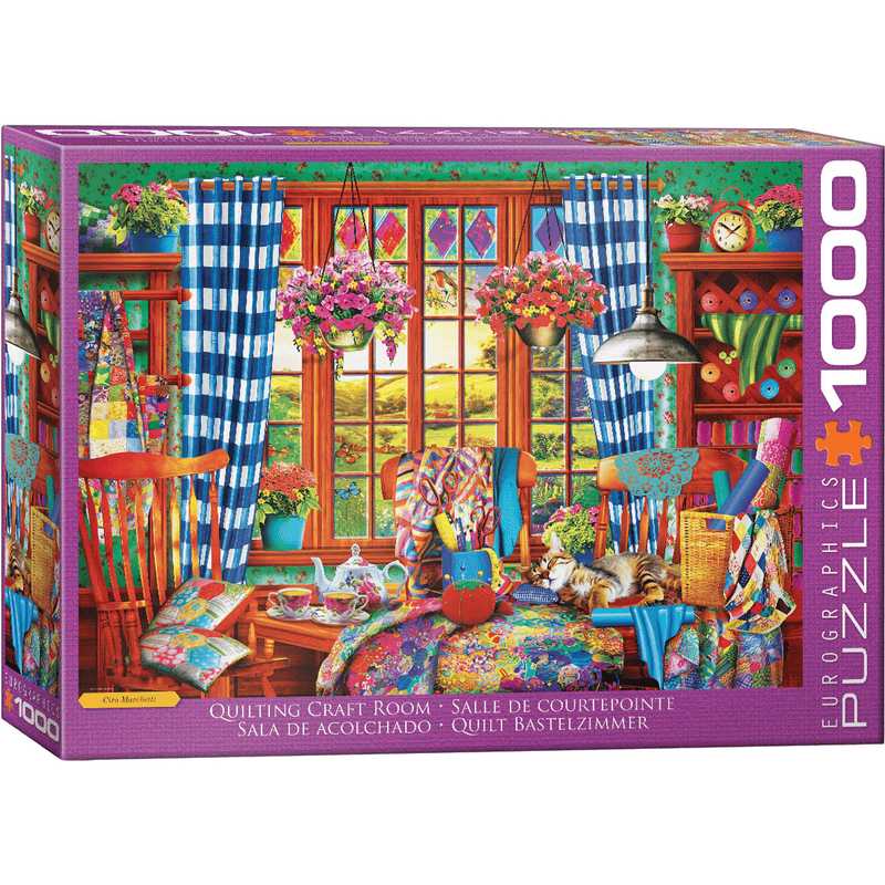 Quilting Craft Room (1000 pcs) CASSE-TÊTE - 1000 morceaux