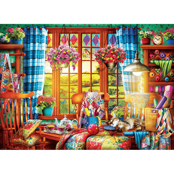 Quilting Craft Room (1000 pcs) CASSE-TÊTE - 1000 morceaux