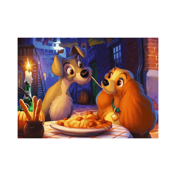 Ravensburger Collector's Edition: Disney Lady and the Tramp (Puzzle 1000 pcs) CASSE-TÊTE - 1000 morceaux