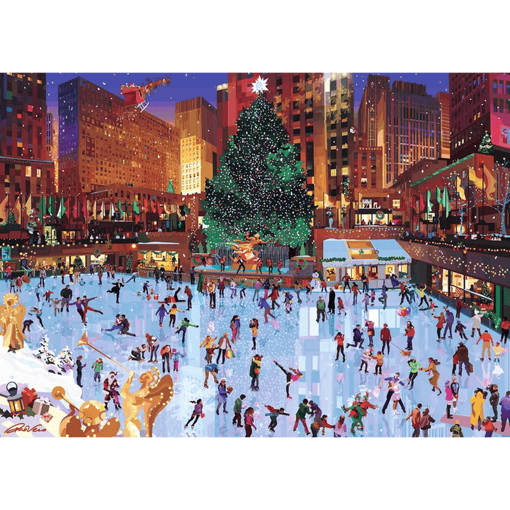 Rockefeller Center Joy (Puzzle 1000 pcs) CASSE-TÊTE - 1000 morceaux