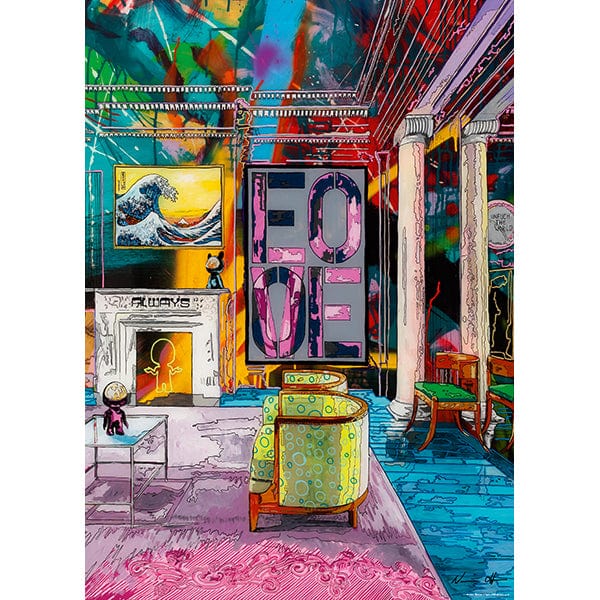 Room with Wave (Puzzle 1000 pcs) CASSE-TÊTE - 1000 morceaux