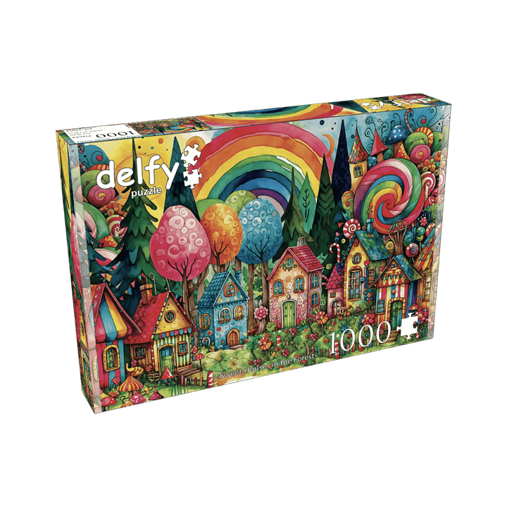 Sweet Houses in the Forest (1000 pcs) CASSE-TÊTE - 1000 morceaux