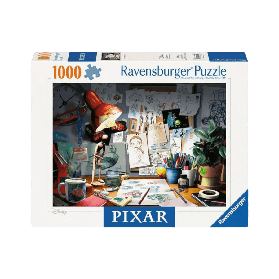 The Artist's Desk (Puzzle 1000 pcs) CASSE-TÊTE - 1000 morceaux