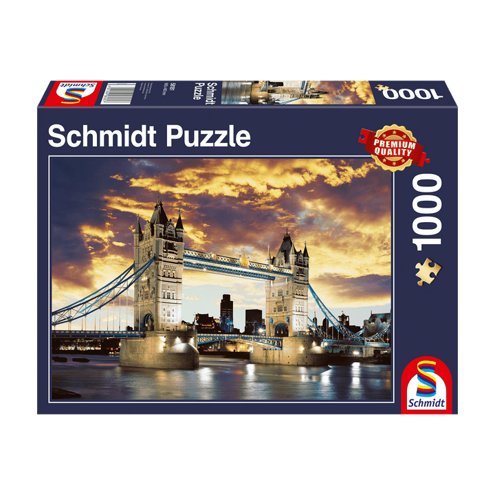 Tower bridge, Londres (1000 pcs) CASSE-TÊTE - 1000 morceaux
