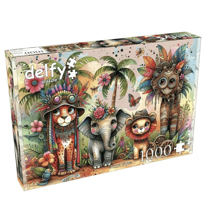 Tropic Style (1000 pcs) CASSE-TÊTE - 1000 morceaux