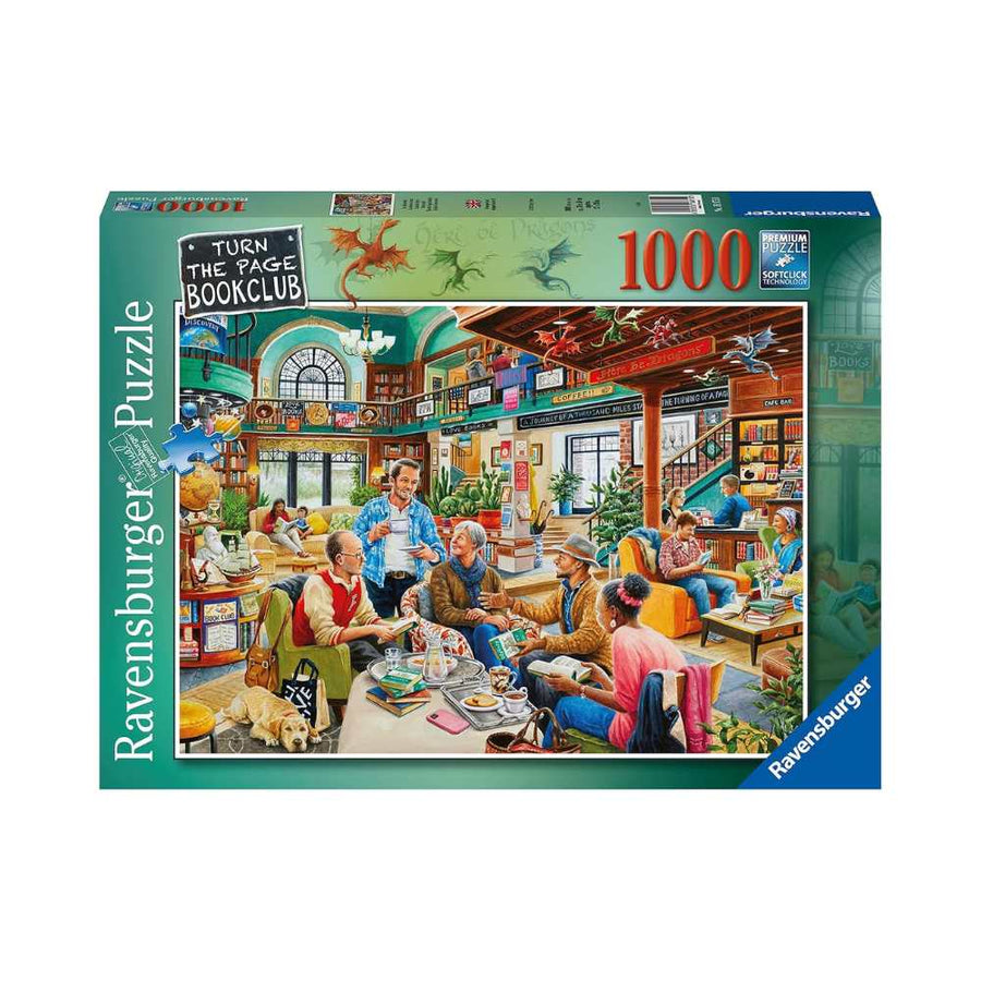 Turn the Page Bookclub (1000 pcs) CASSE-TÊTE - 1000 morceaux
