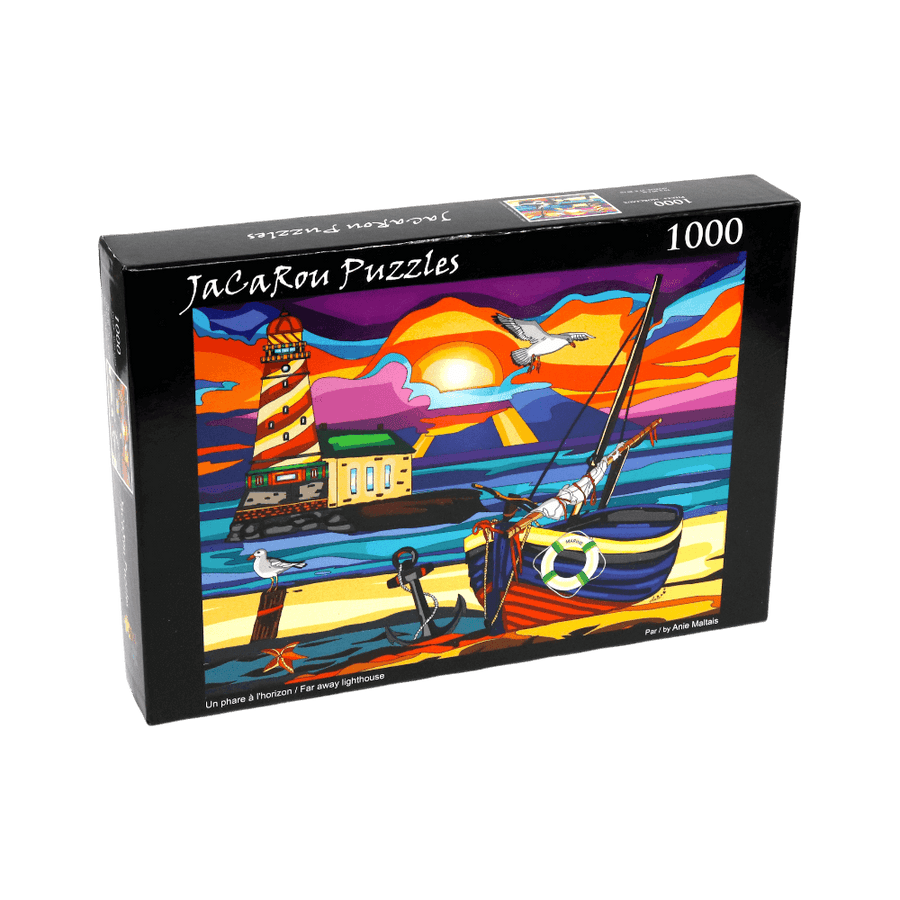 Un phare à l'horizon | Far Away Lighthouse (Puzzle 1000 pcs) CASSE-TÊTE - 1000 morceaux