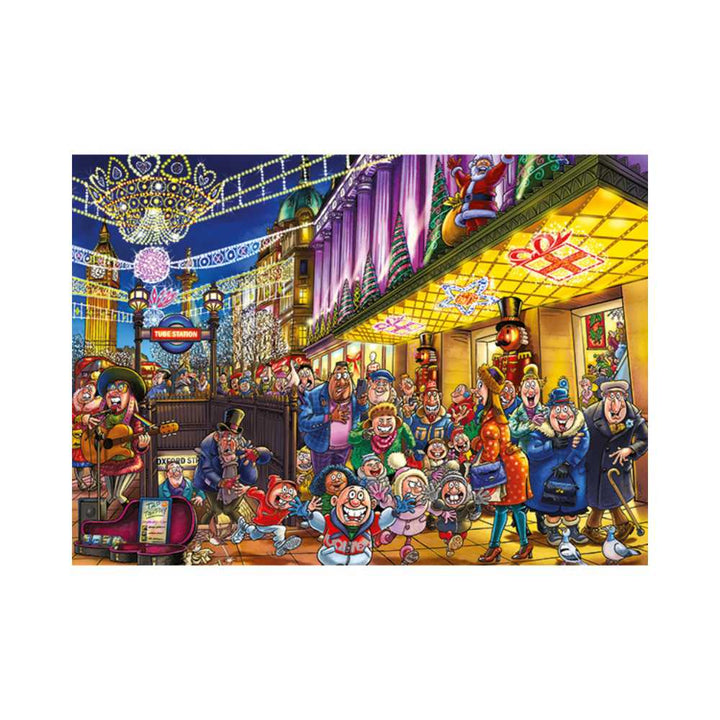 Wasgij - Christmas #20 - Spirits of Chrismas (Puzzle 2x1000 pc) CASSE-TÊTE - 1000 morceaux