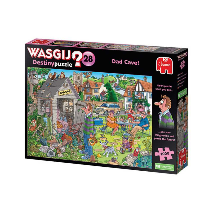Wasgij - Destiny #28 - Steve's  Man Cave (Puzzle 1000 pc) CASSE-TÊTE - 1000 morceaux