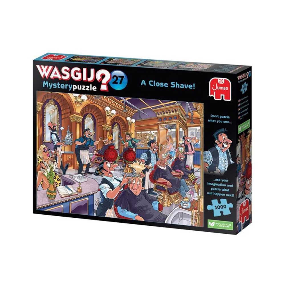 Wasgij - Mystery #27 - A Close Shave! (1000 pc) CASSE-TÊTE - 1000 morceaux