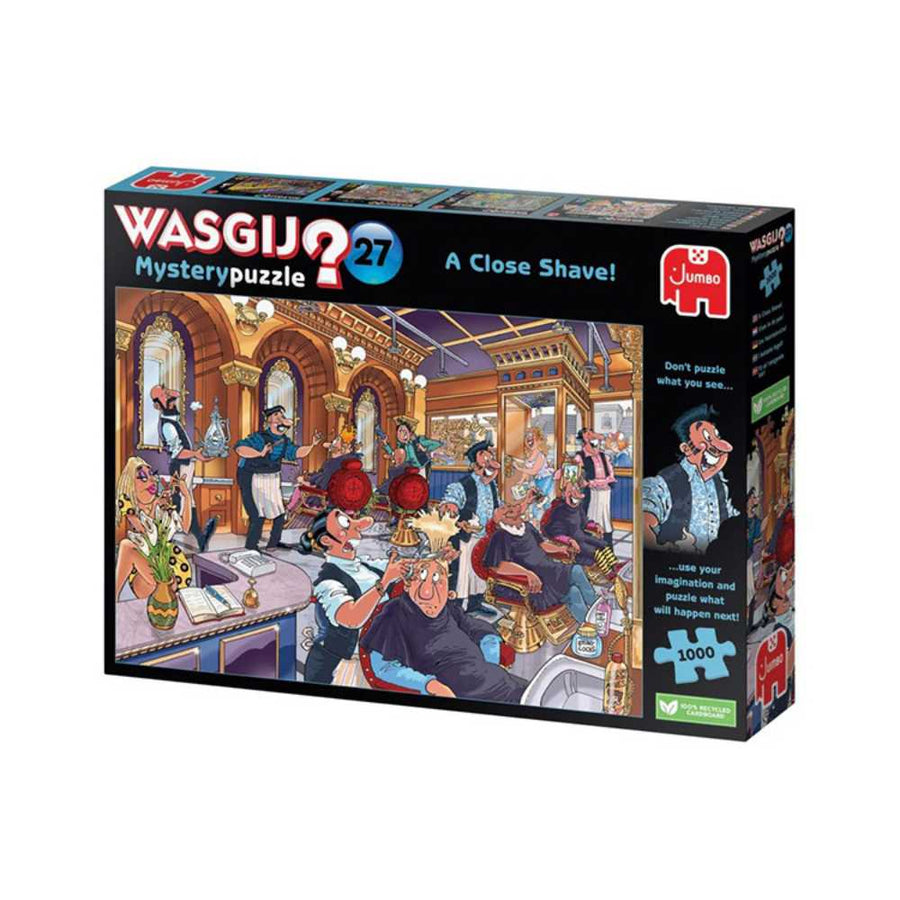 Wasgij - Mystery #27 - A Close Shave! (1000 pc) CASSE-TÊTE - 1000 morceaux