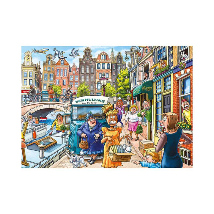 Wasgij - Original 45 - Journée de déménagement | Moving House (1000 pc) CASSE-TÊTE - 1000 morceaux