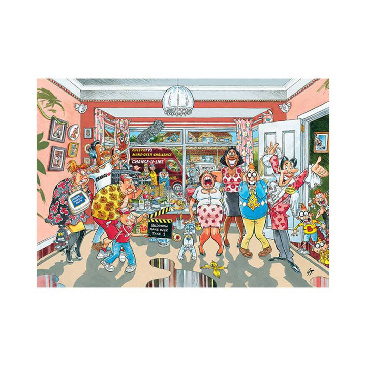 Wasgij Rétro Original 9 - Petites rénovations | Home Improvements (1000 pcs) CASSE-TÊTE - 1000 morceaux