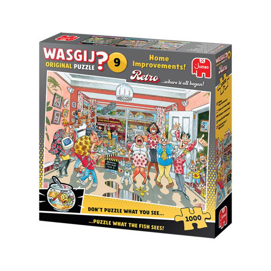 Wasgij Rétro Original 9 - Petites rénovations | Home Improvements (1000 pcs) CASSE-TÊTE - 1000 morceaux