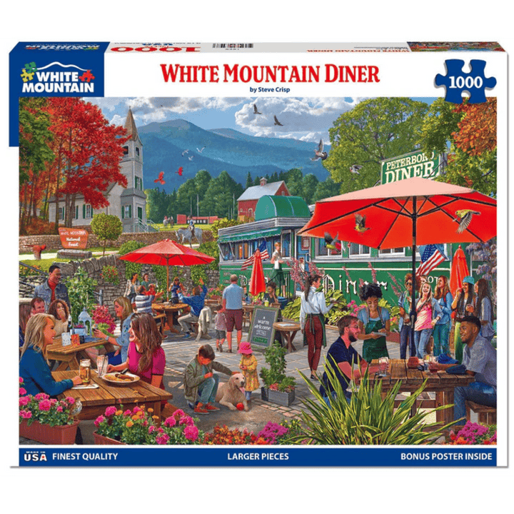 White Mountain Diner (Puzzle 1000 pcs) CASSE-TÊTE - 1000 morceaux