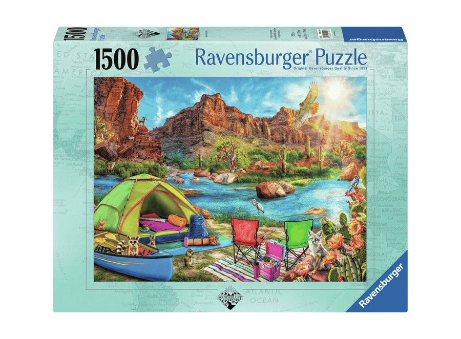 Canyon Camping (1500 pcs) CASSE-TÊTE - 1500 morceaux