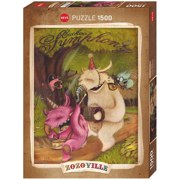 Cuckoo Symphony, Zozoville (Puzzle 1500 pcs) CASSE-TÊTE - 1500 morceaux