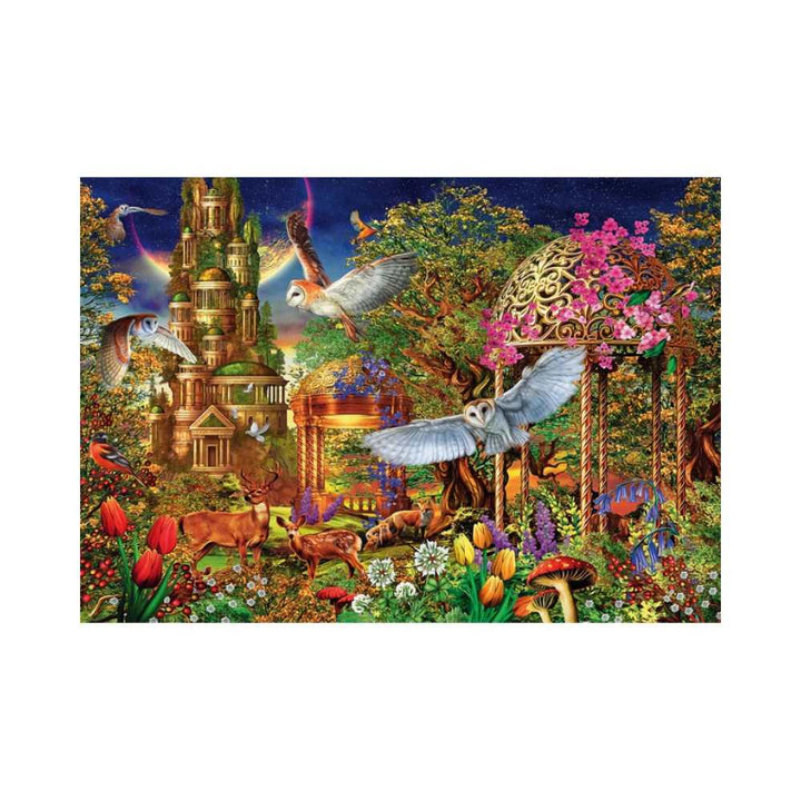 Jardin de fantaisie boisé (1500 pcs) CASSE-TÊTE - 1500 morceaux