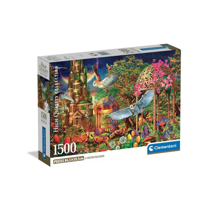 Jardin de fantaisie boisé (1500 pcs) CASSE-TÊTE - 1500 morceaux