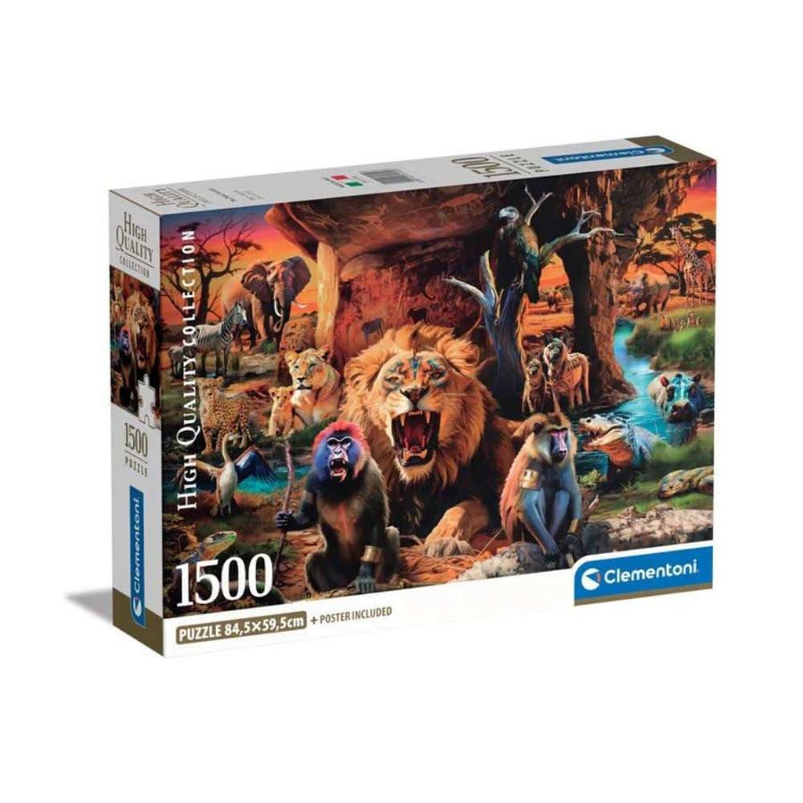 La société tribale (1500 pcs) CASSE-TÊTE - 1500 morceaux