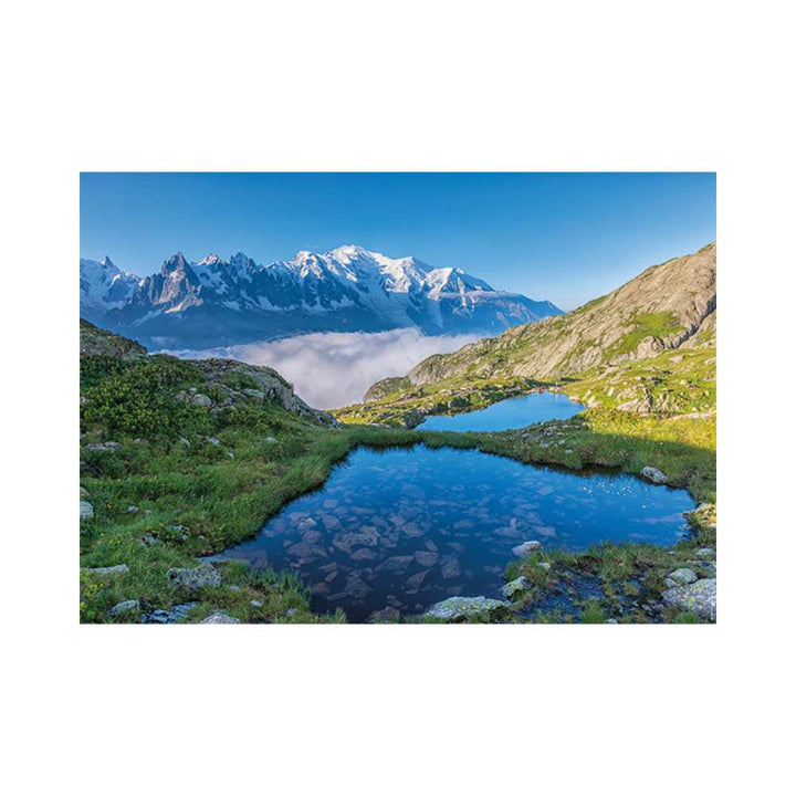 Lacs des Cheserys, Mont Blanc (Puzzle 1500 pcs) CASSE-TÊTE - 1500 morceaux