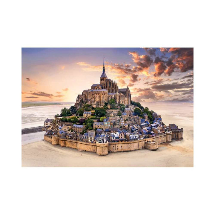 Lever du Mont Saint-Michel (1500 pcs) CASSE-TÊTE - 1500 morceaux