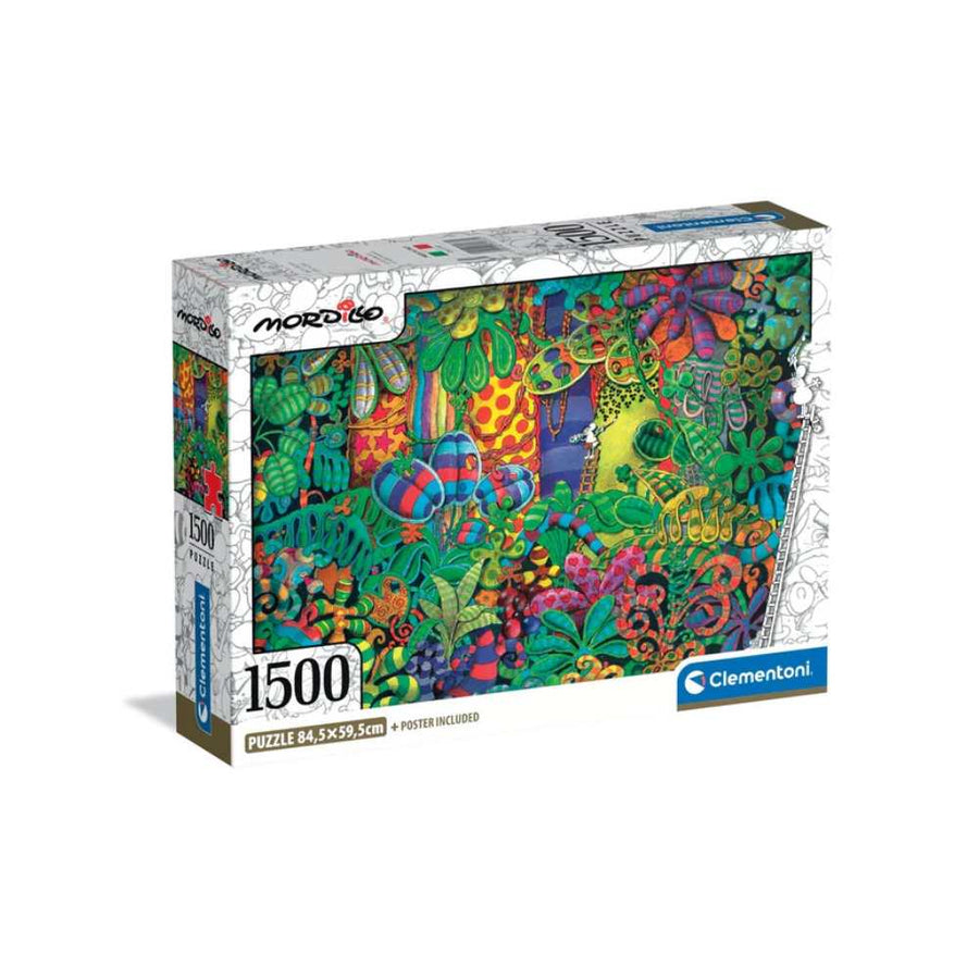 Mordillo : Plantes multicolores (1500 pcs) CASSE-TÊTE - 1500 morceaux
