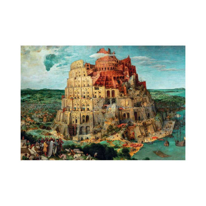 Museum - Bruegel : La tour de Babel (1500 pcs) CASSE-TÊTE - 1500 morceaux