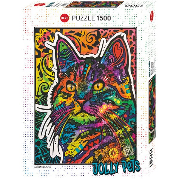 Necessity Cat, Jolly Pets (Puzzle 1500 pcs) CASSE-TĂTE - 1500 morceaux