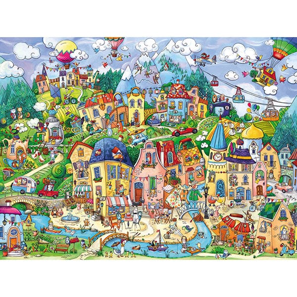 Puzzle 1500: Happytown, Berman CASSE-TÊTE - 1500 morceaux